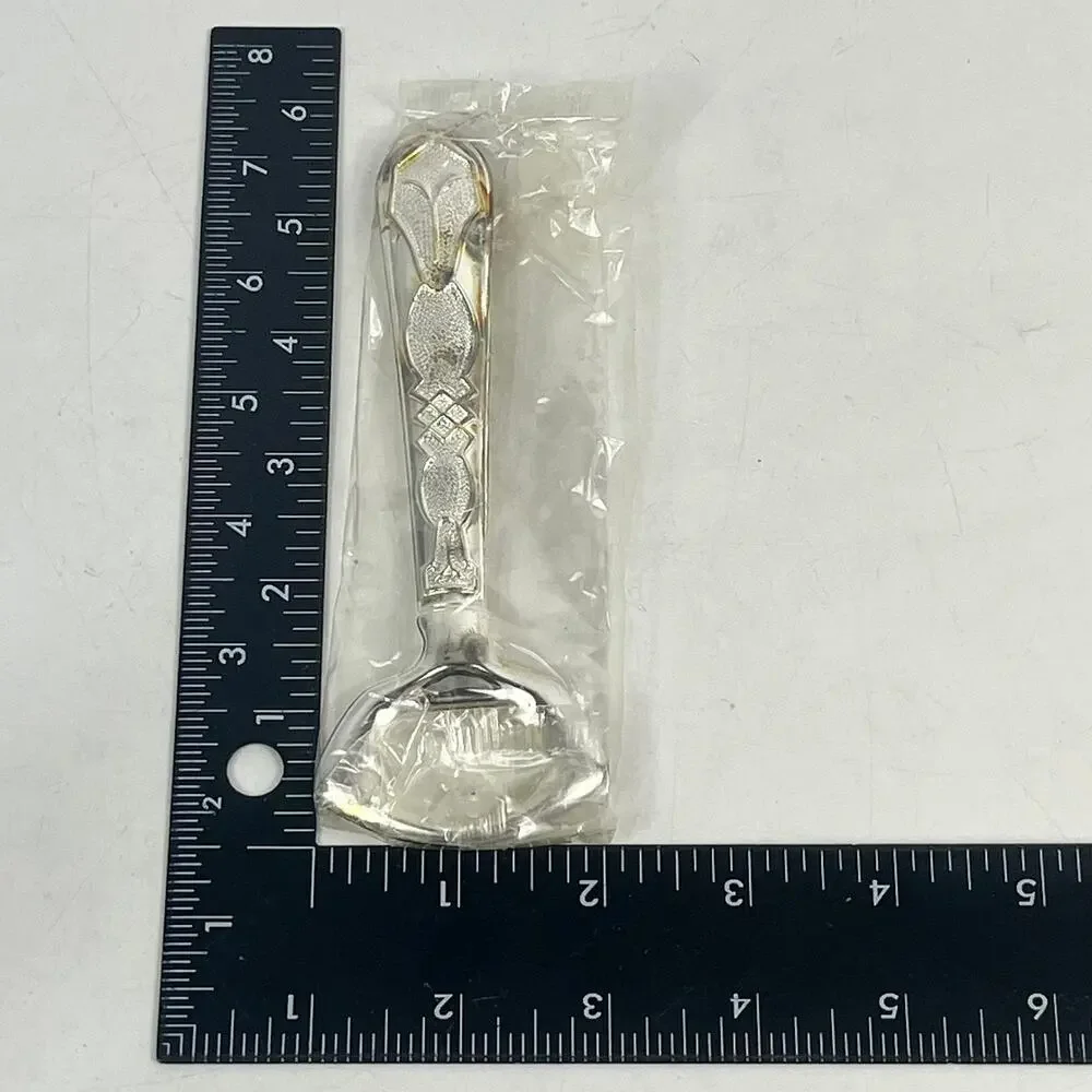 Queen Anne Vintage Silver Plated Bottle Opener Ornate Handle Barware New In Box
